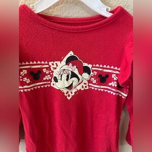 Disney Red Minnie Mouse Kids Pajamas